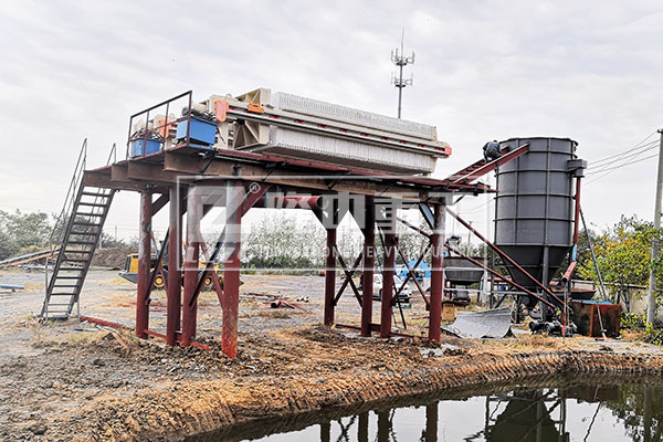 環保制砂生產線，尾沙處理板框污泥壓濾機缺不得！